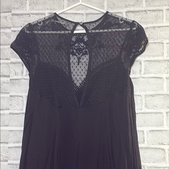 Kimchi Blue Black Mesh Dress, size medium - Picture 8 of 9